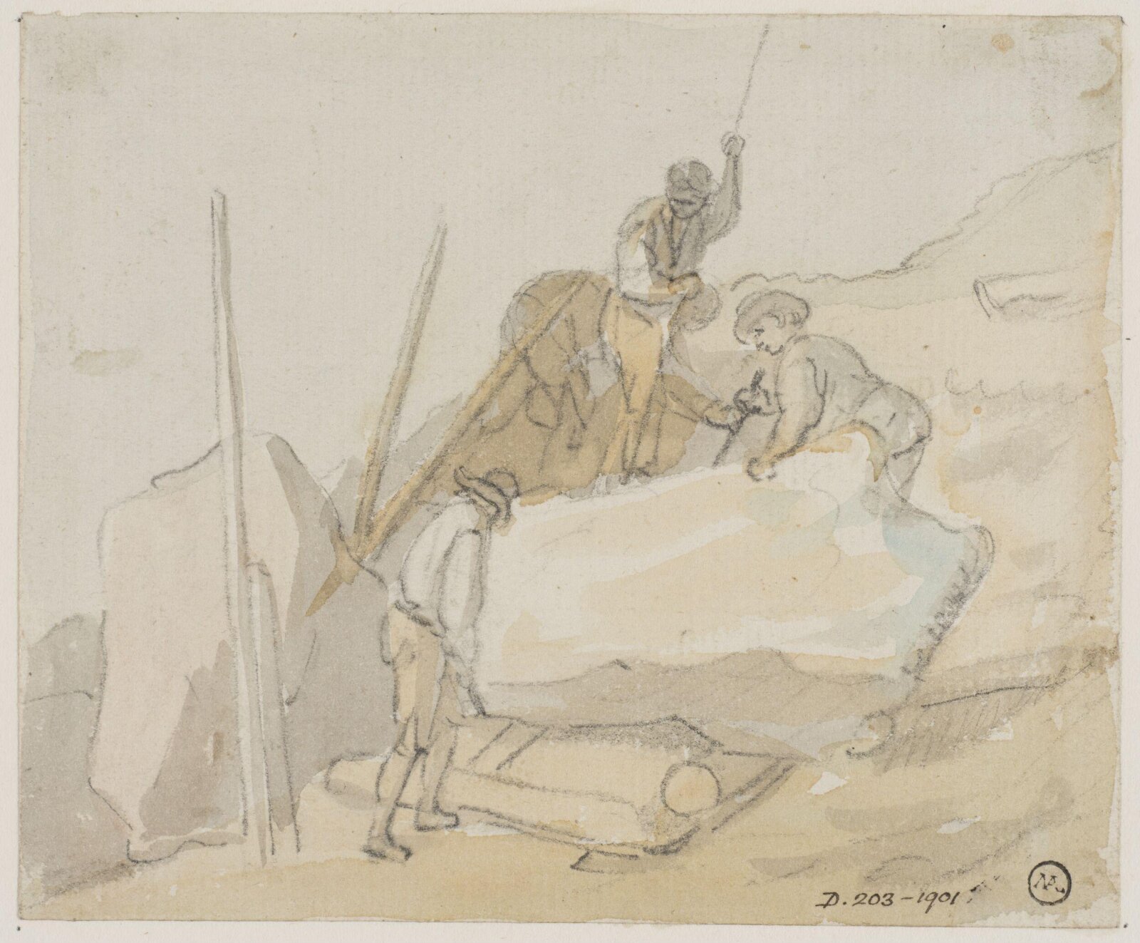 Drawing, Paul Sandby, c. late 18th century