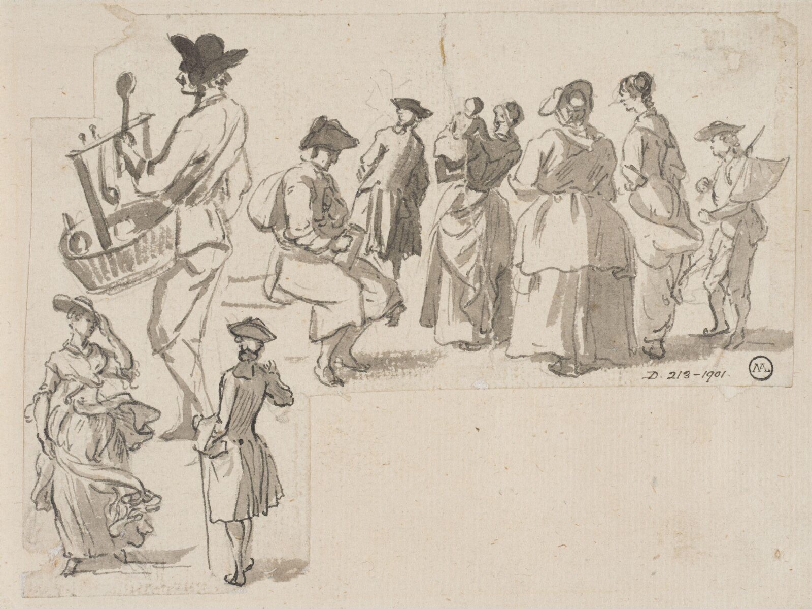 Drawing, Paul Sandby, c. late 18th century