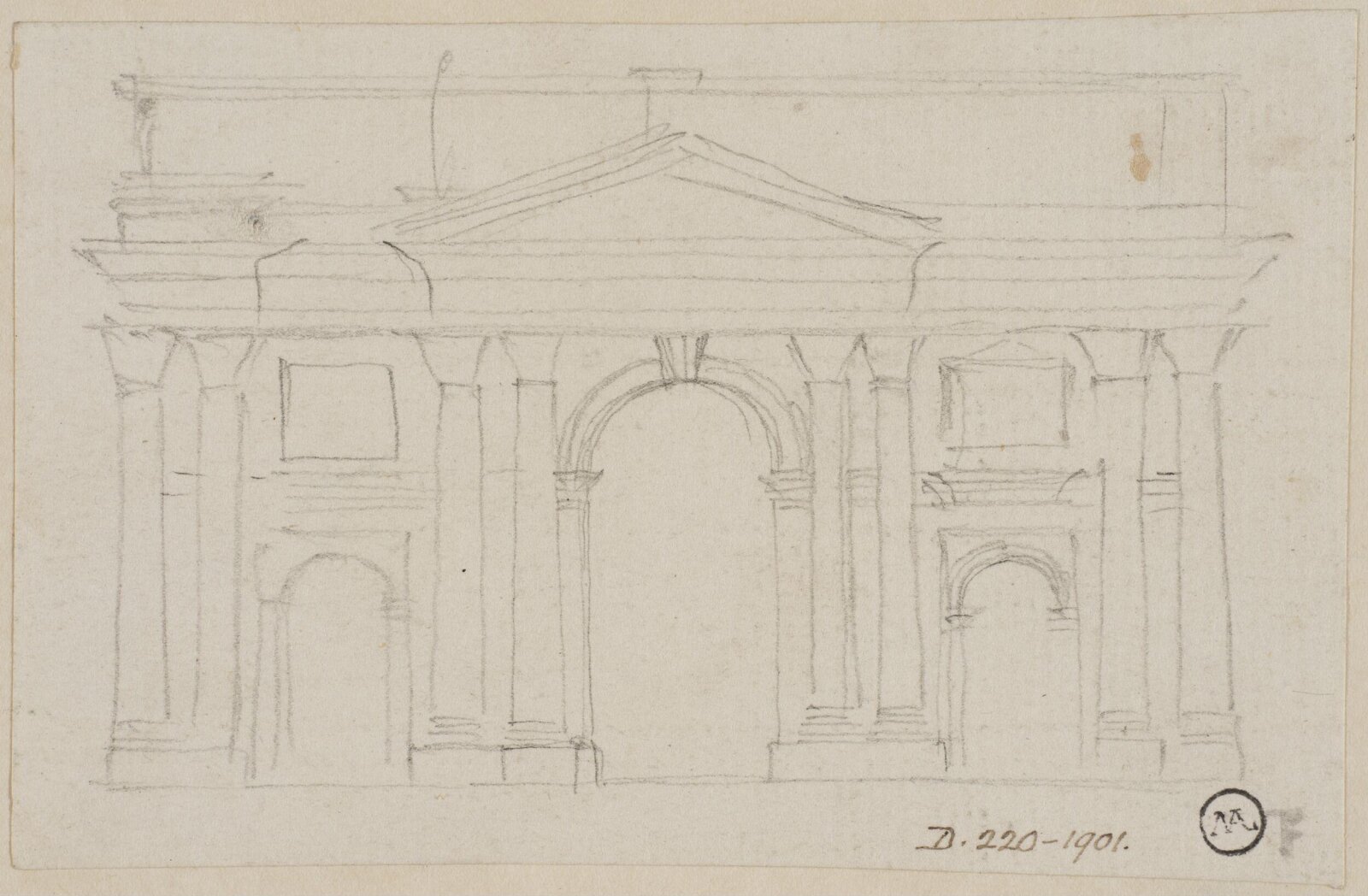 Drawing, Paul Sandby, c. late 18th century