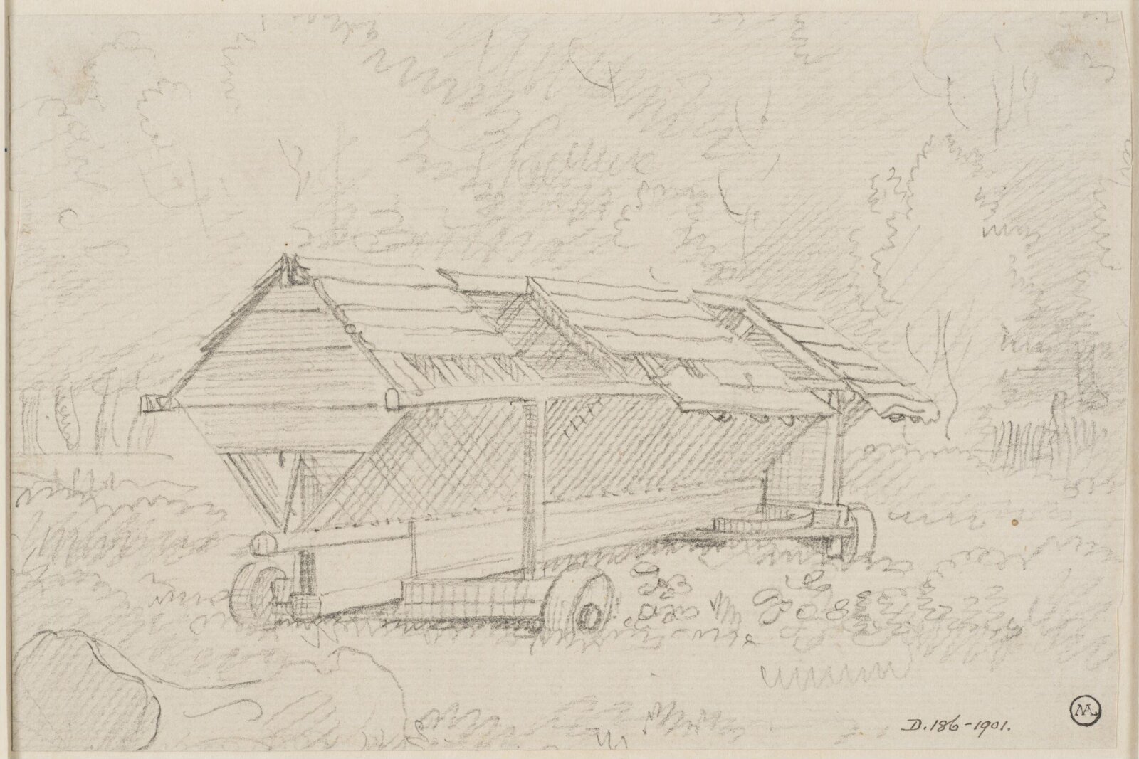Drawing, Paul Sandby, c. late 18th century
