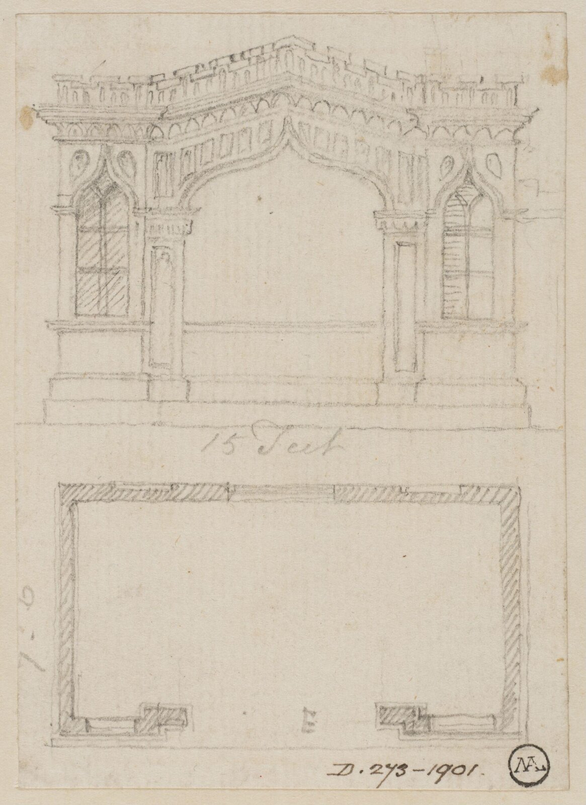 Drawing, Paul Sandby, c. late 18th century