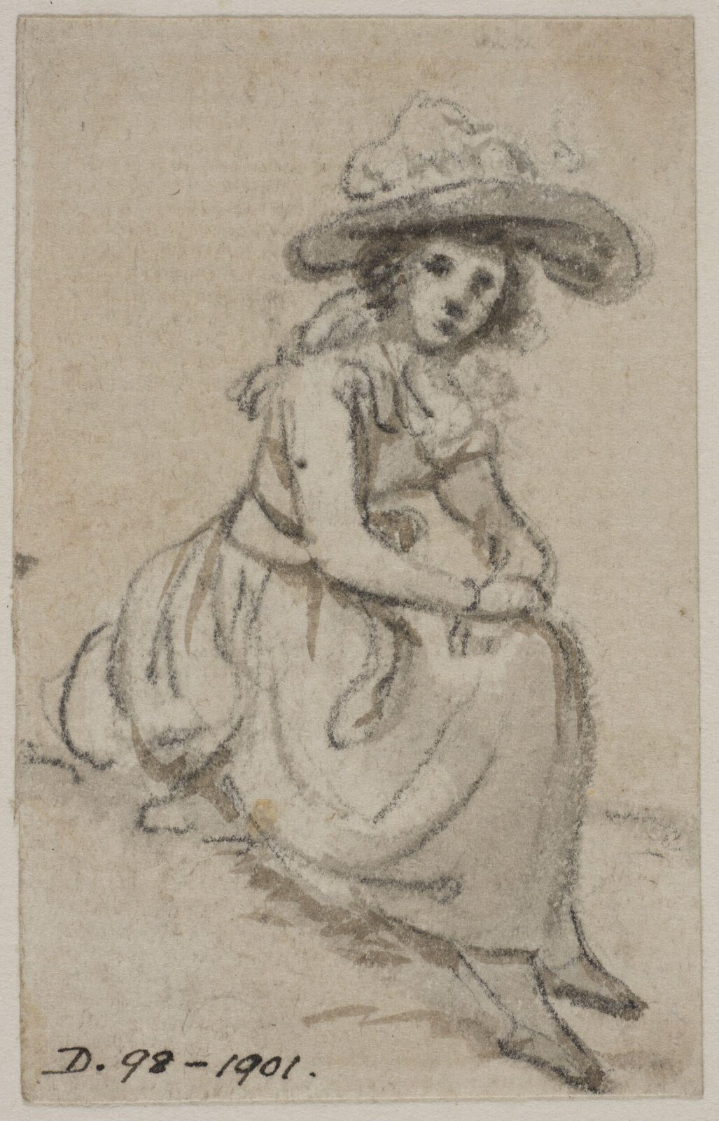 Drawing, Paul Sandby, c. late 18th century