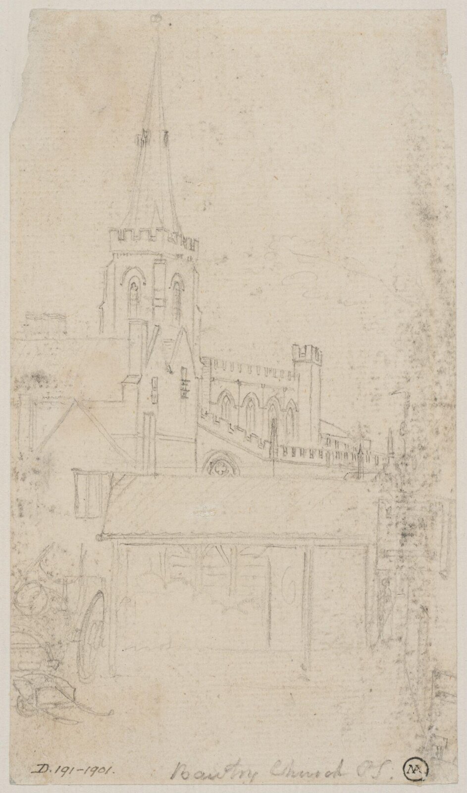 Drawing, Paul Sandby, c. late 18th century