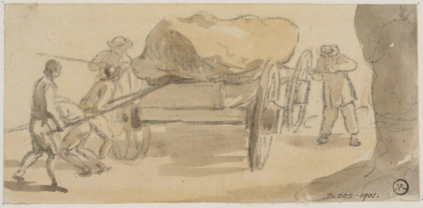 Drawing, Paul Sandby, c. late 18th century