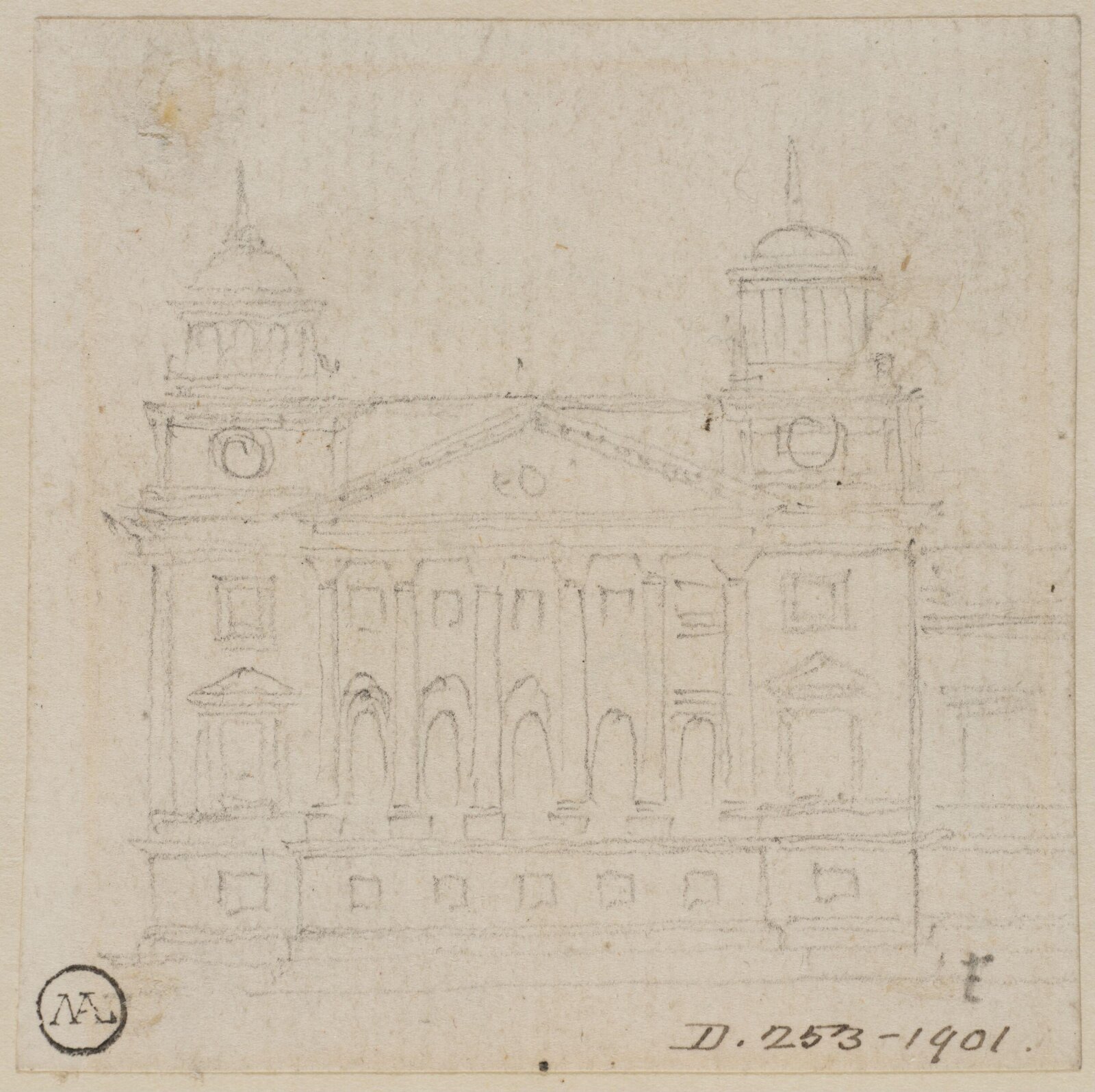 Drawing, Paul Sandby, c. late 18th century
