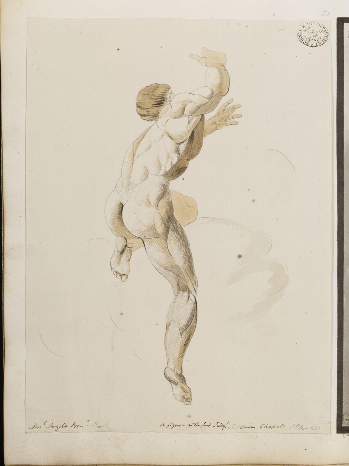 Drawing, James Paine, 1774