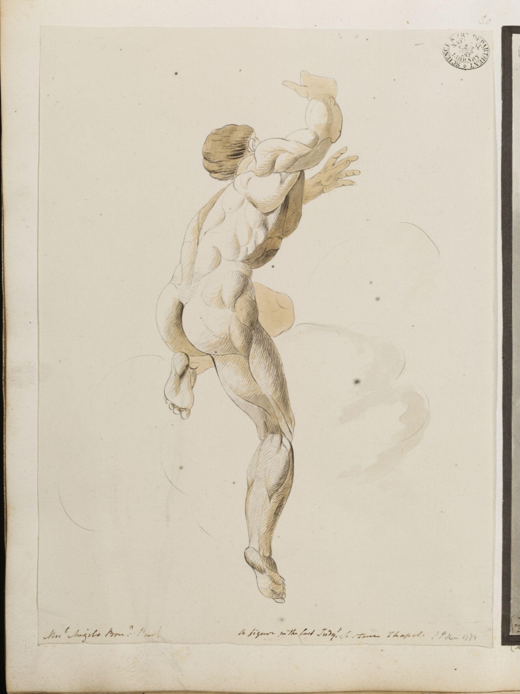 Drawing, James Paine, 1774