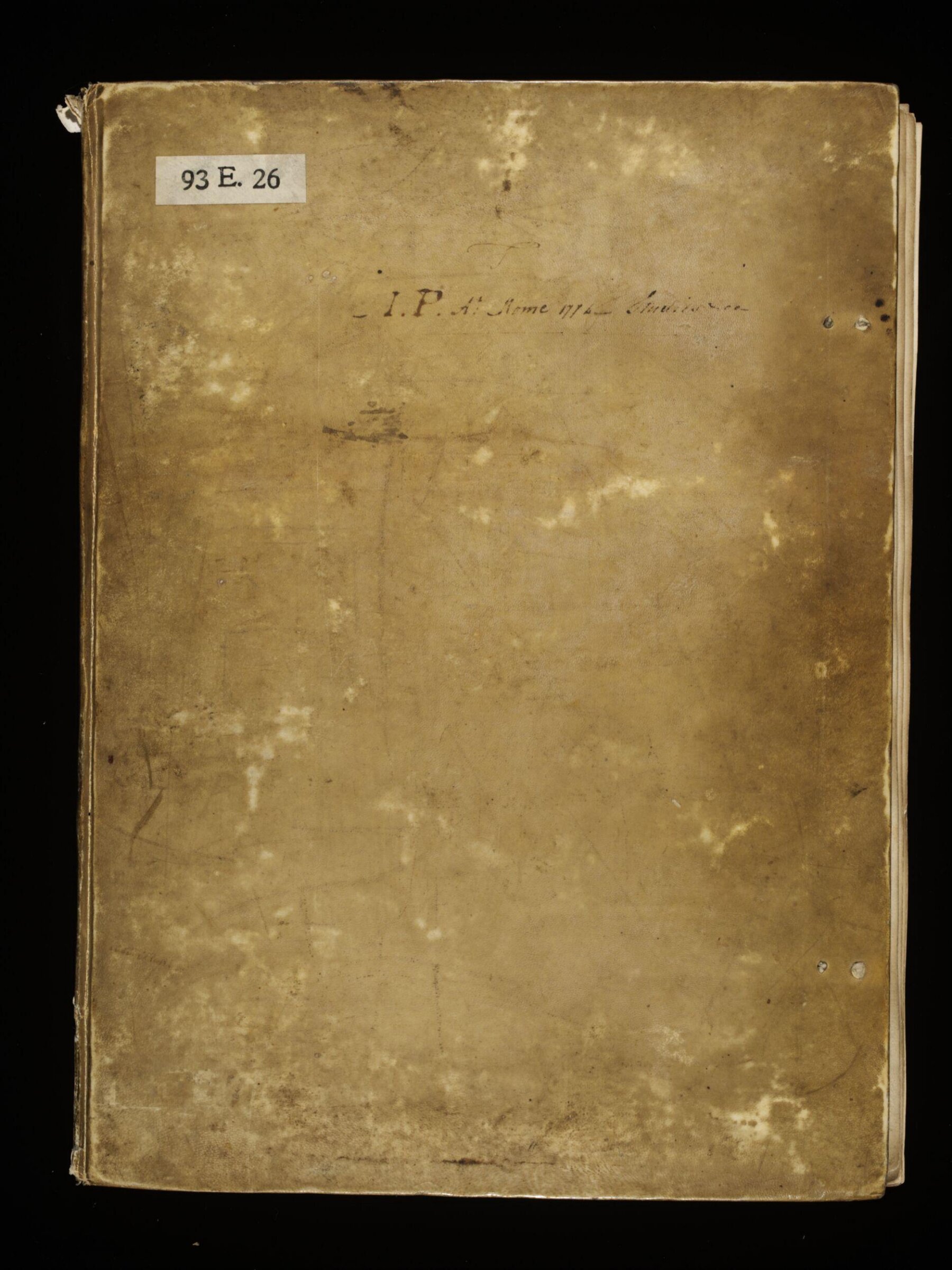 Drawing, James Paine, 1774