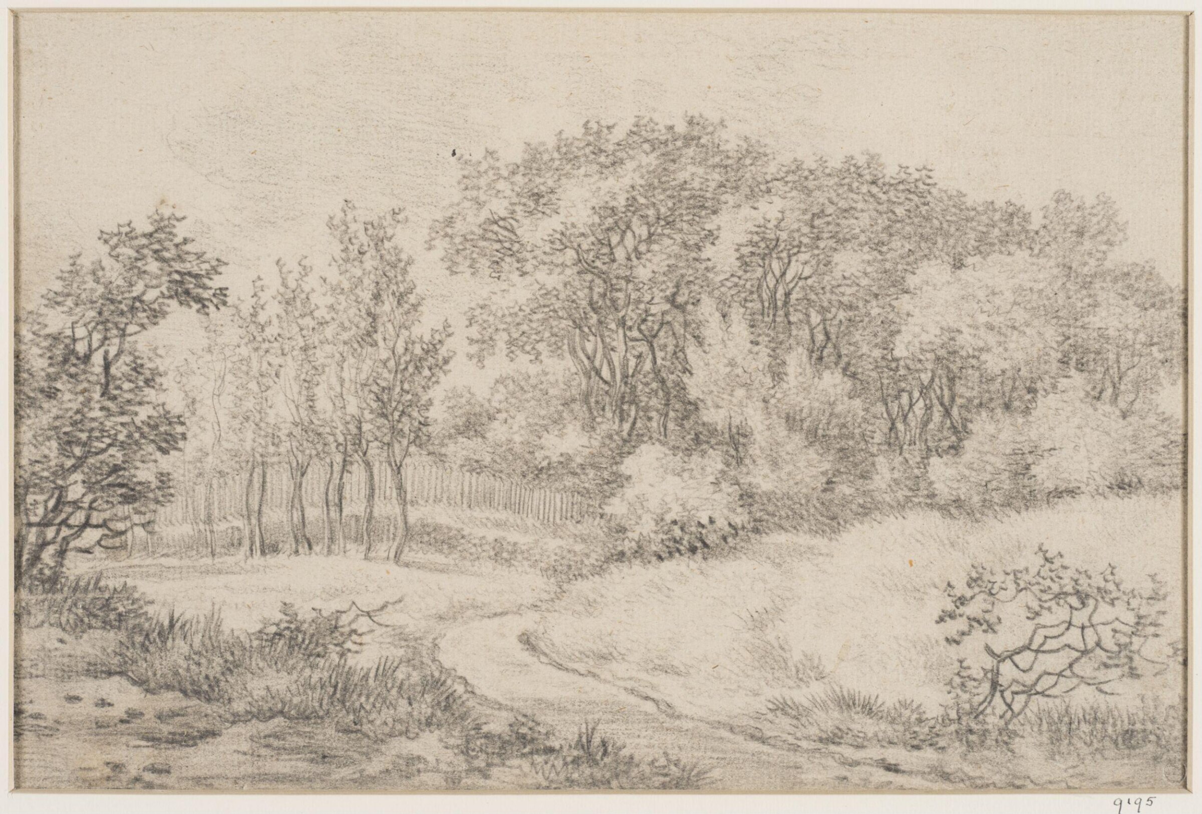 Drawing, John Baptist Malchair, 1729-1812
