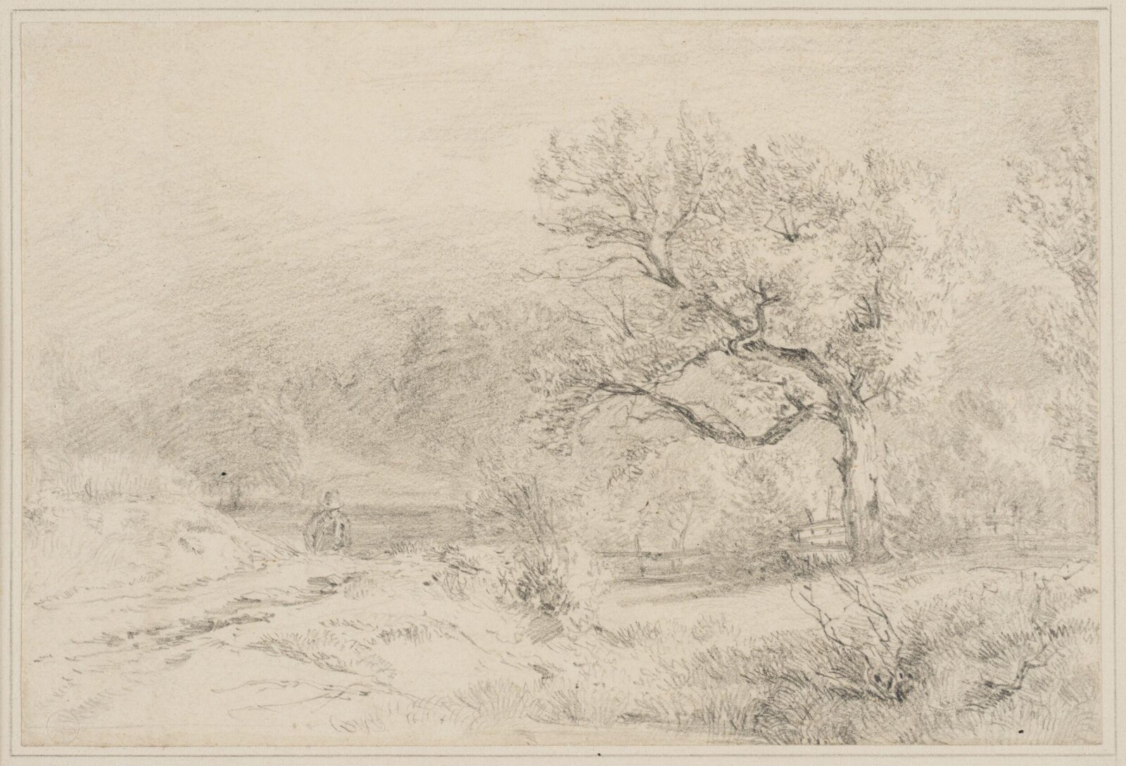 Drawing, Frederick Mackenzie, ca. early 19th century