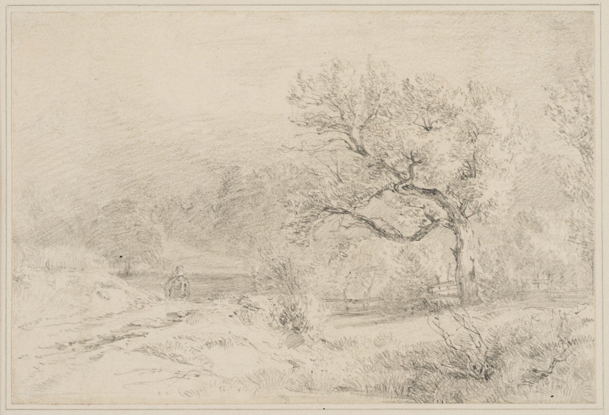 Drawing, Frederick Mackenzie, ca. early 19th century