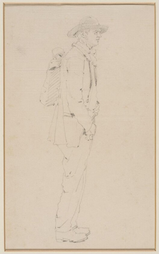 Drawing of a man