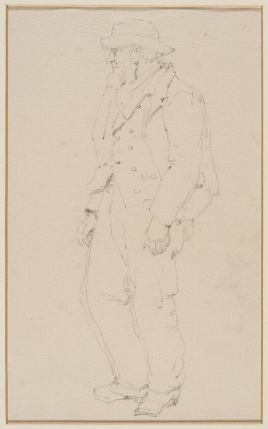 Drawing of a man