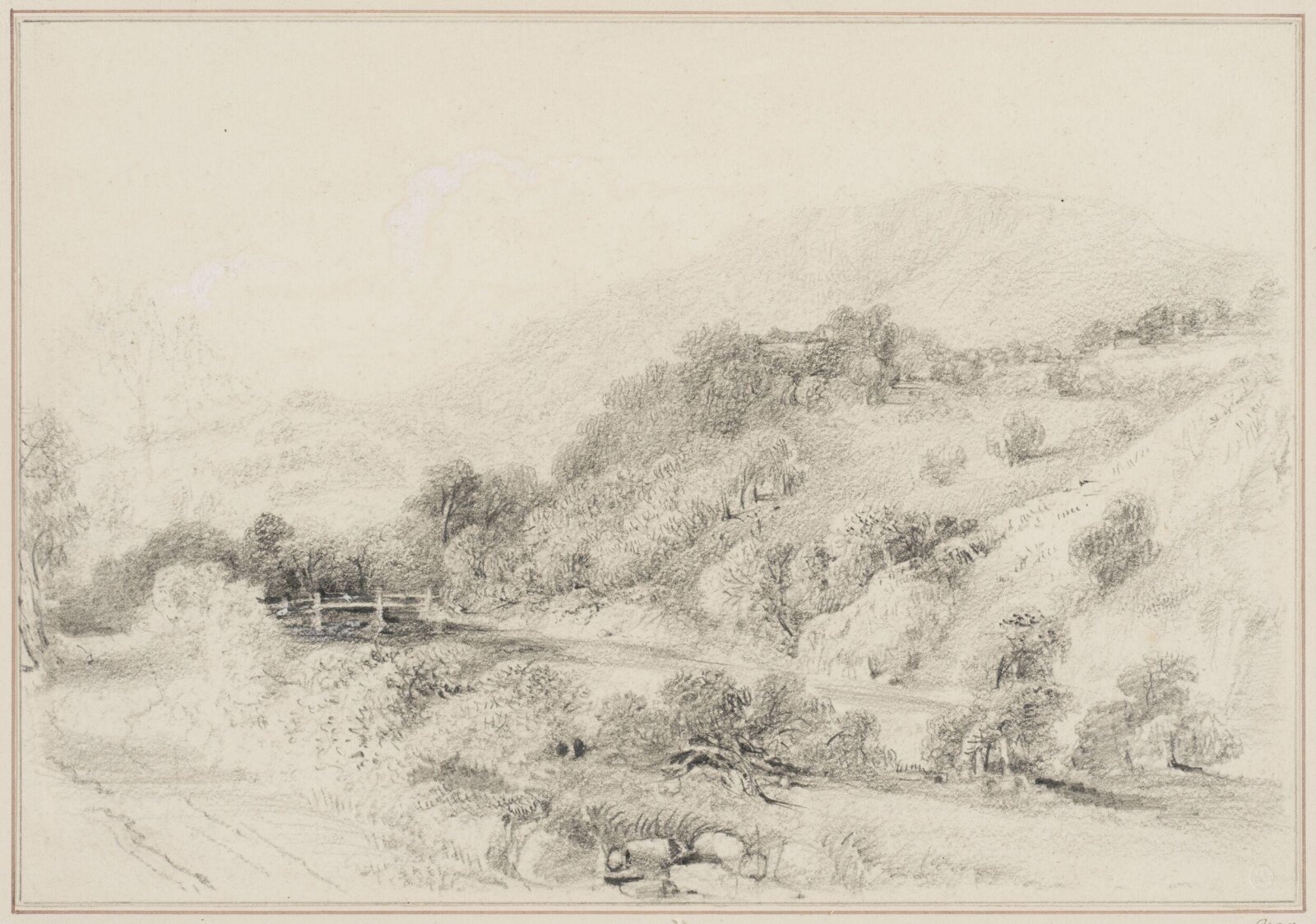 Drawing, Frederick Mackenzie, ca. early 19th century