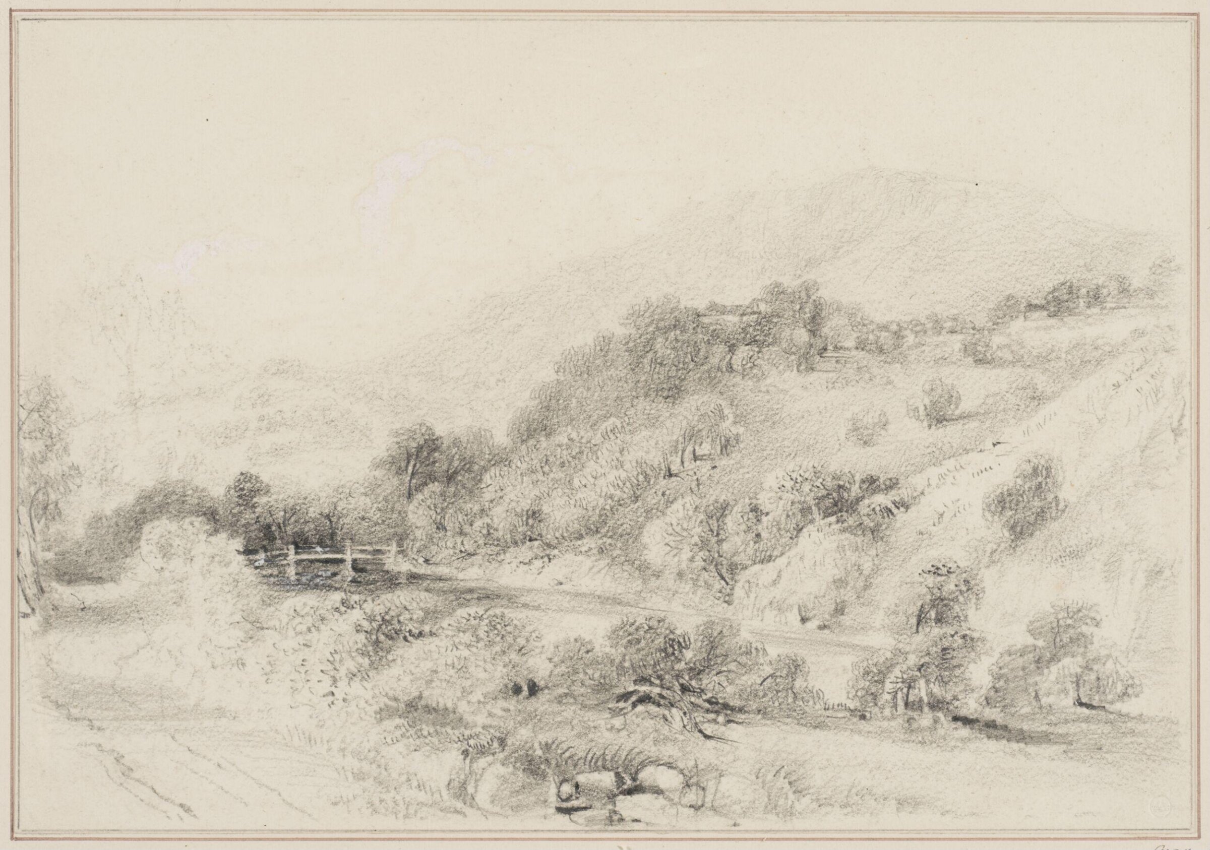 Drawing, Frederick Mackenzie, ca. early 19th century