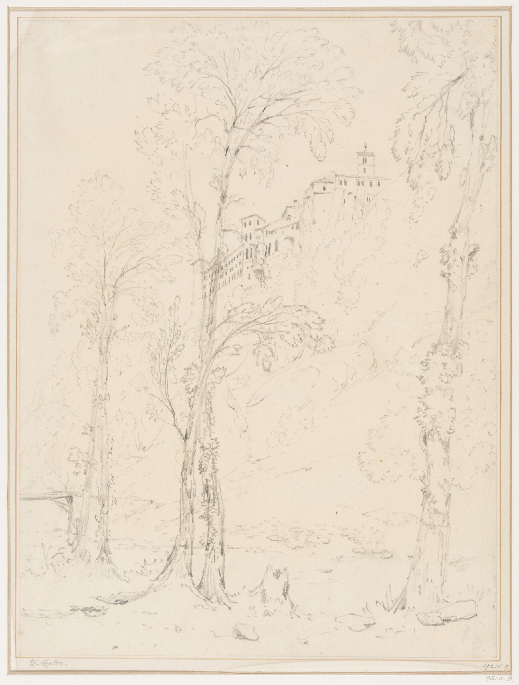 Drawing, William Linton, 19th century