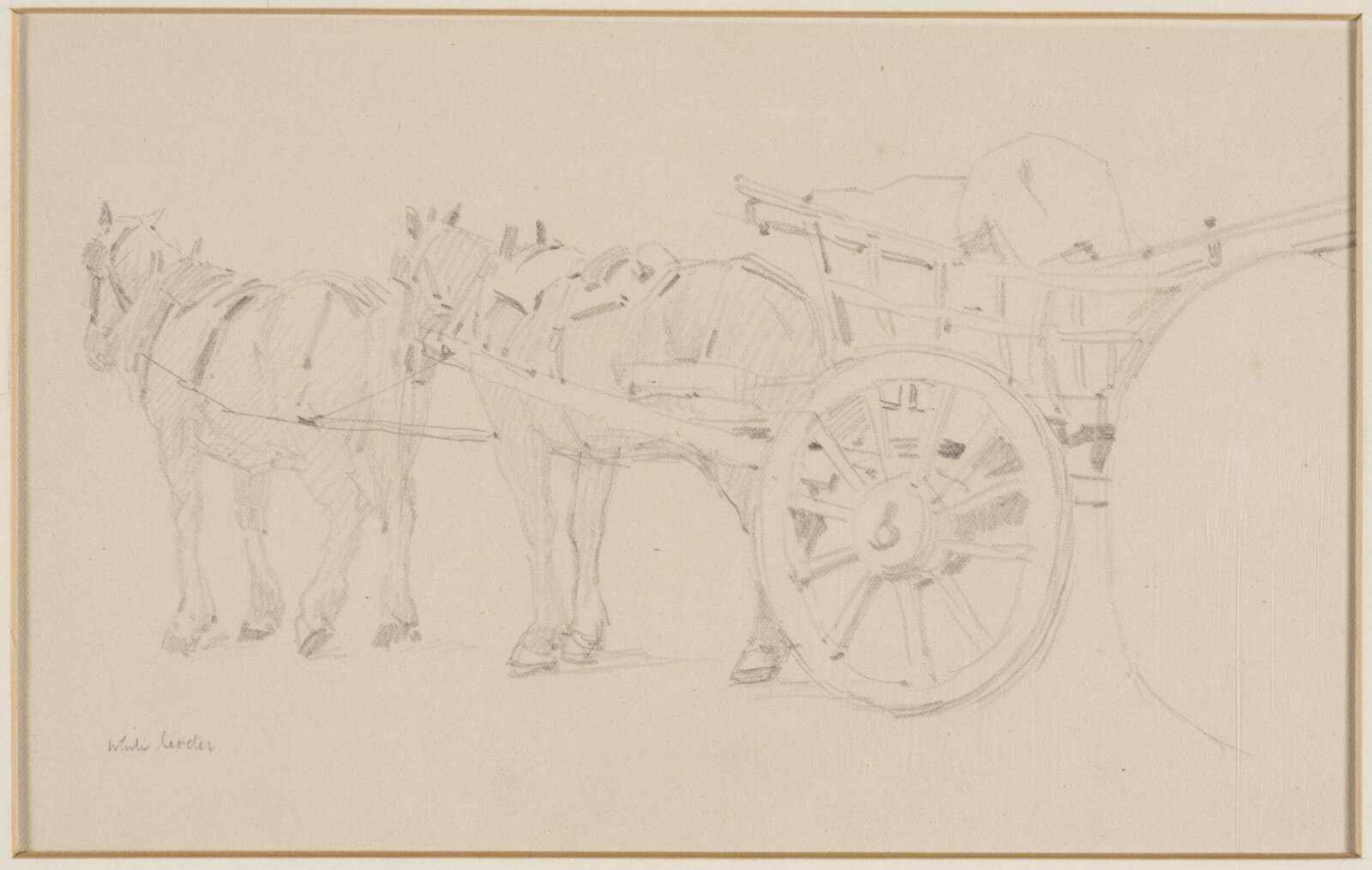 Horses, Alfred William Rich
