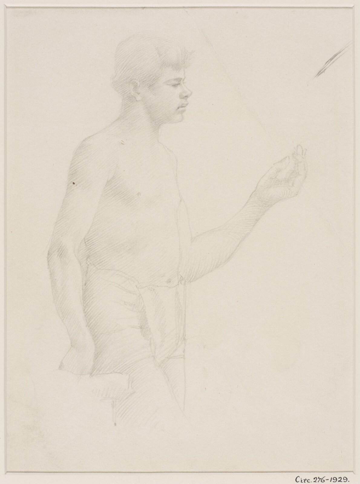 Figure study, Alfred William Rich