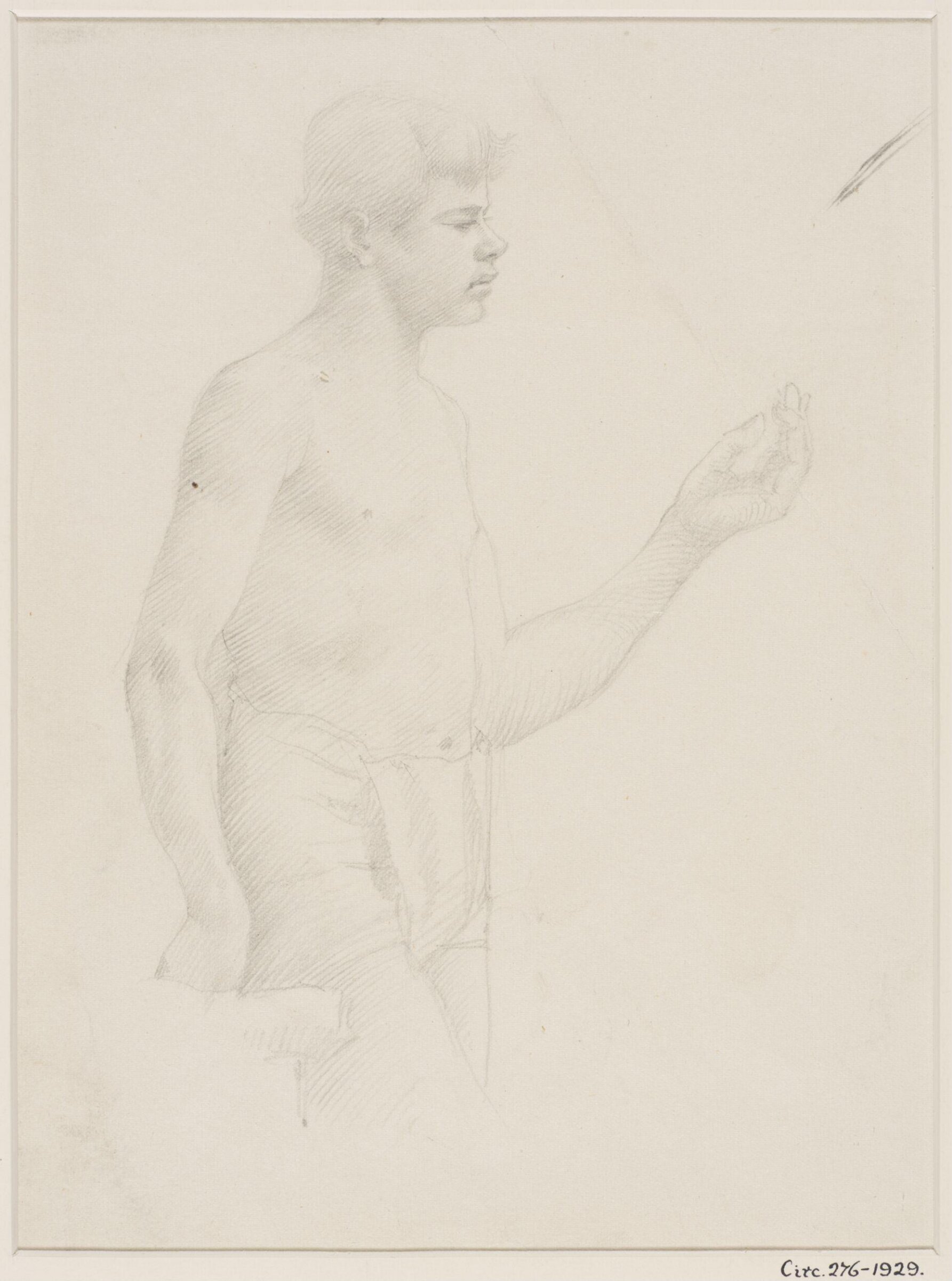 Figure study, Alfred William Rich