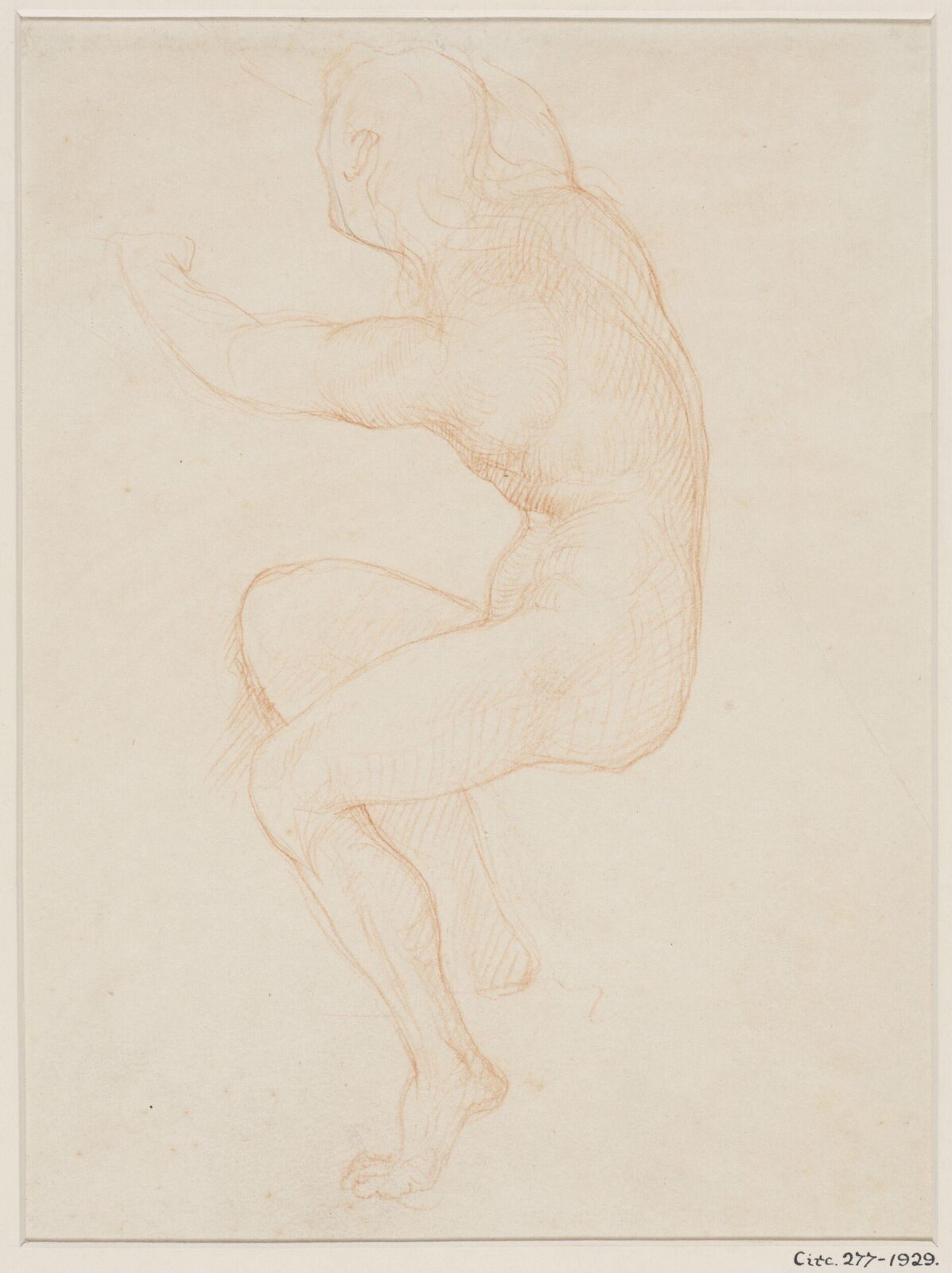 Figure study, Alfred William Rich