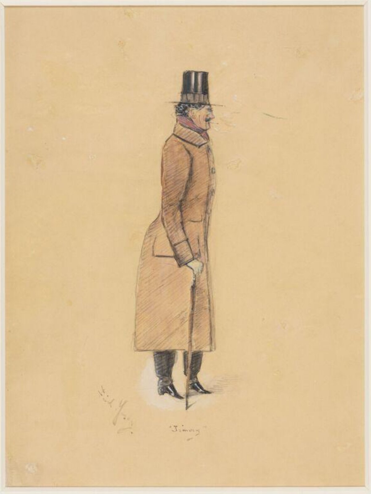 Drawing, Finch Mason, ca. 1870-1880s