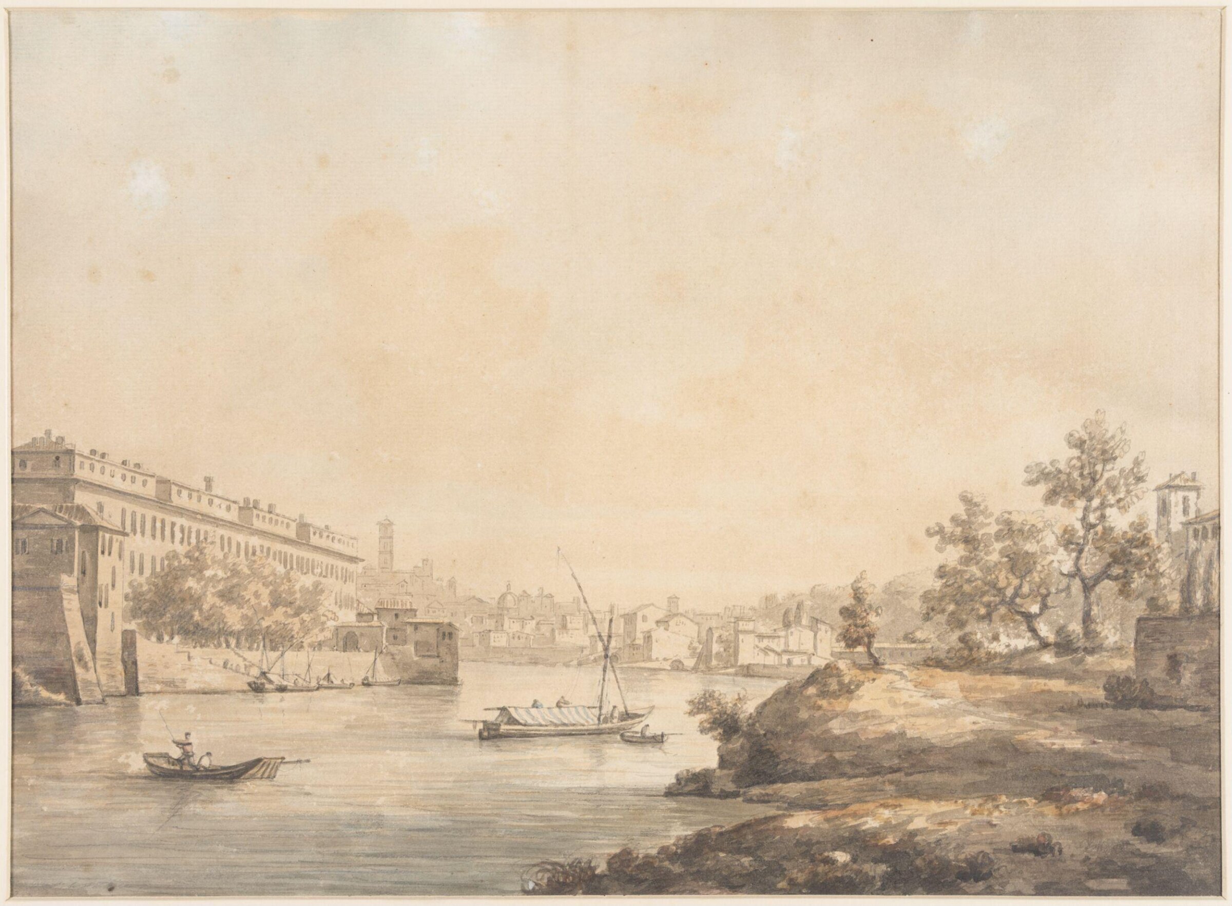 Environs of an Italian Town, William Marlow, c. 1760-1813