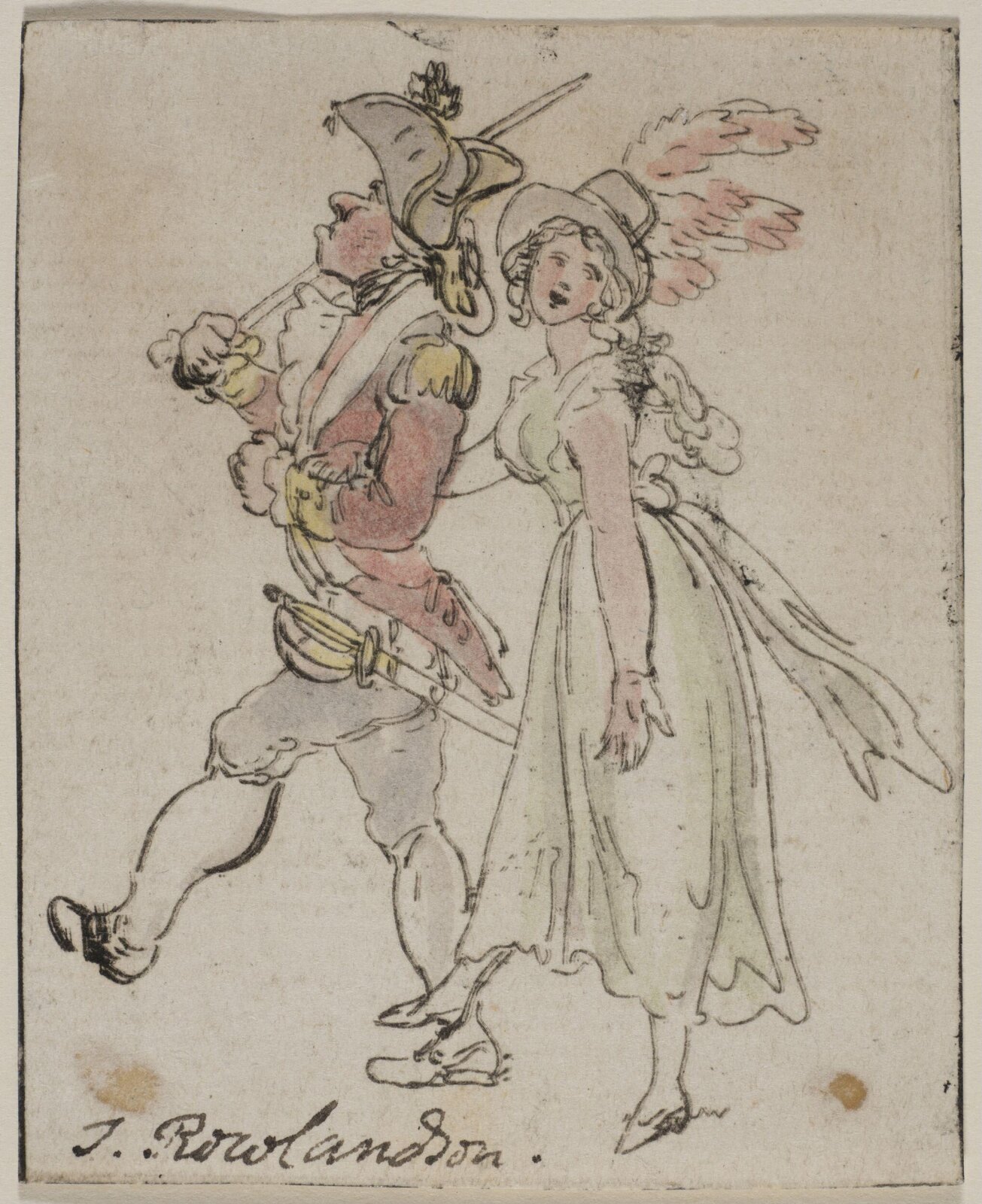 Drawing, Thomas Rowlandson, 1756-1827