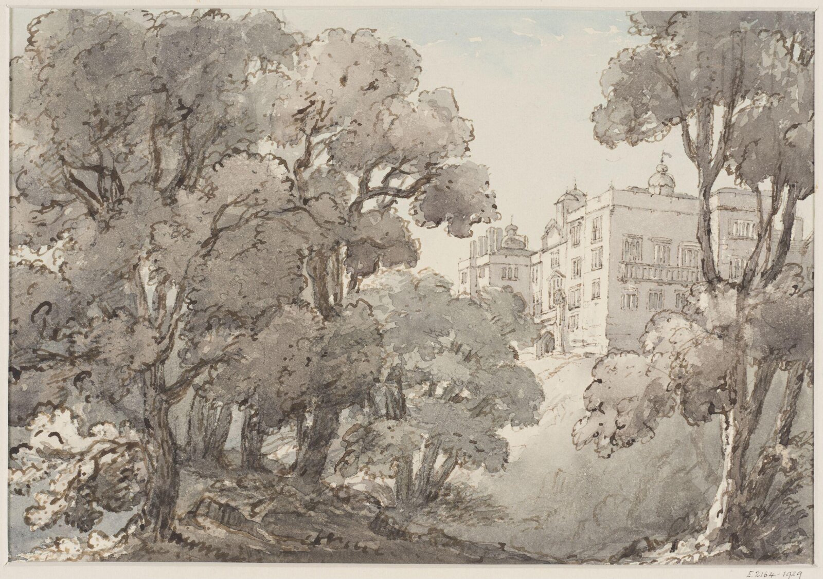 Beaudesert Park, near Lichfield, Henry Harris Lines, 1818-1887