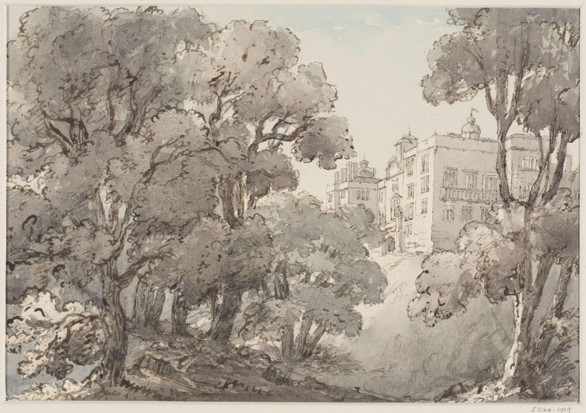 Beaudesert Park, near Lichfield, Henry Harris Lines, 1818-1887
