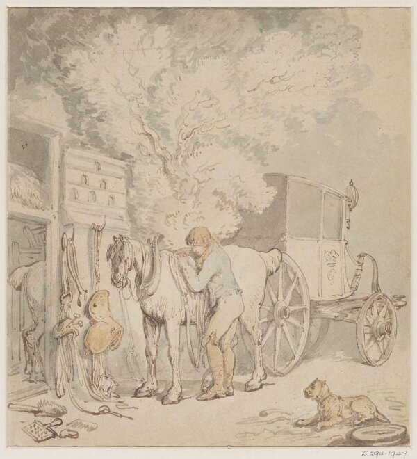 The Post Boy Thomas Rowlandson V&A Explore The Collections