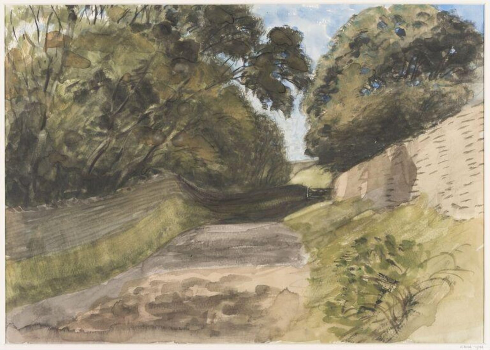 Drawing, W. R. Lethaby, late 19th-early 20th century