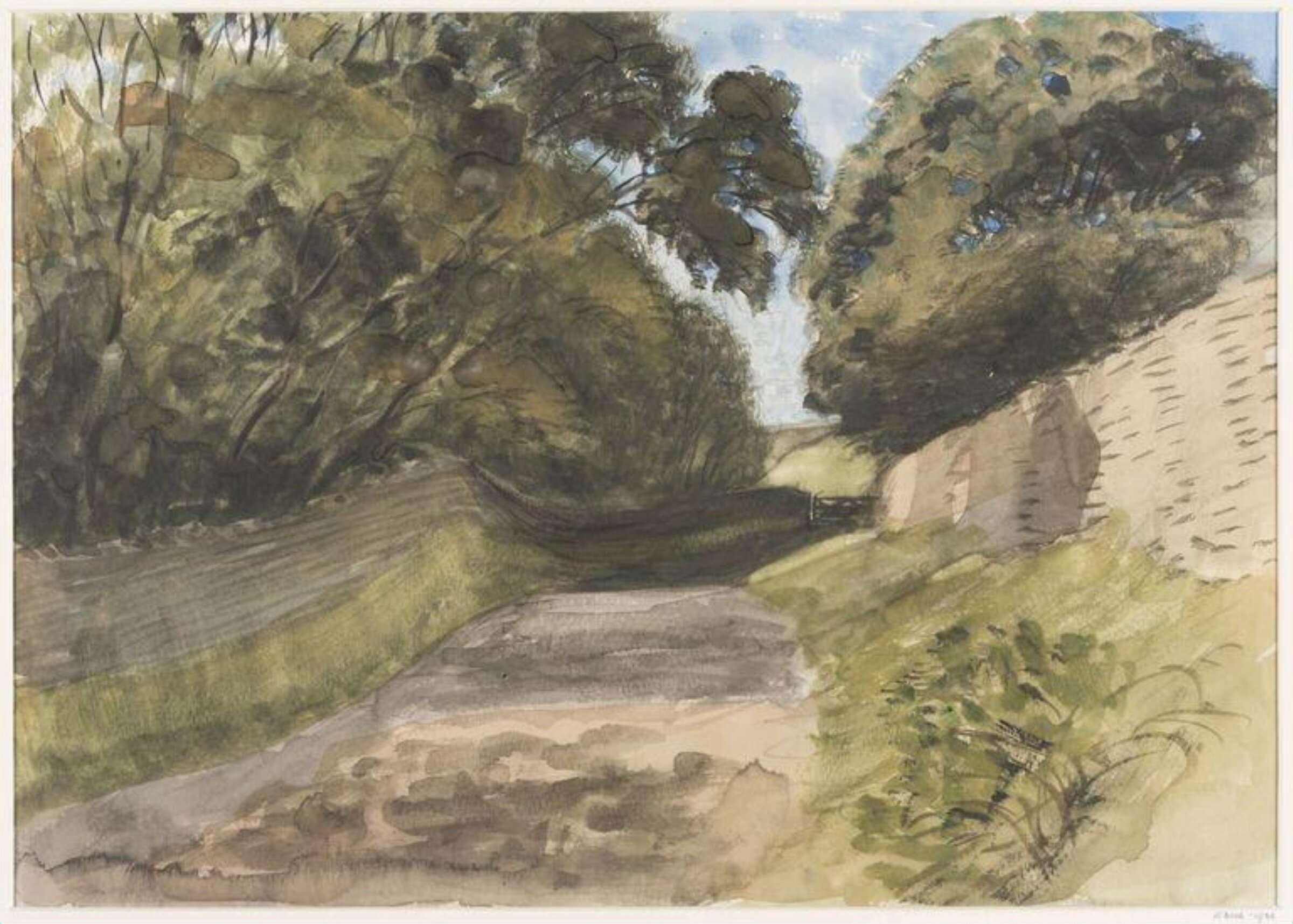 Drawing, W. R. Lethaby, late 19th-early 20th century