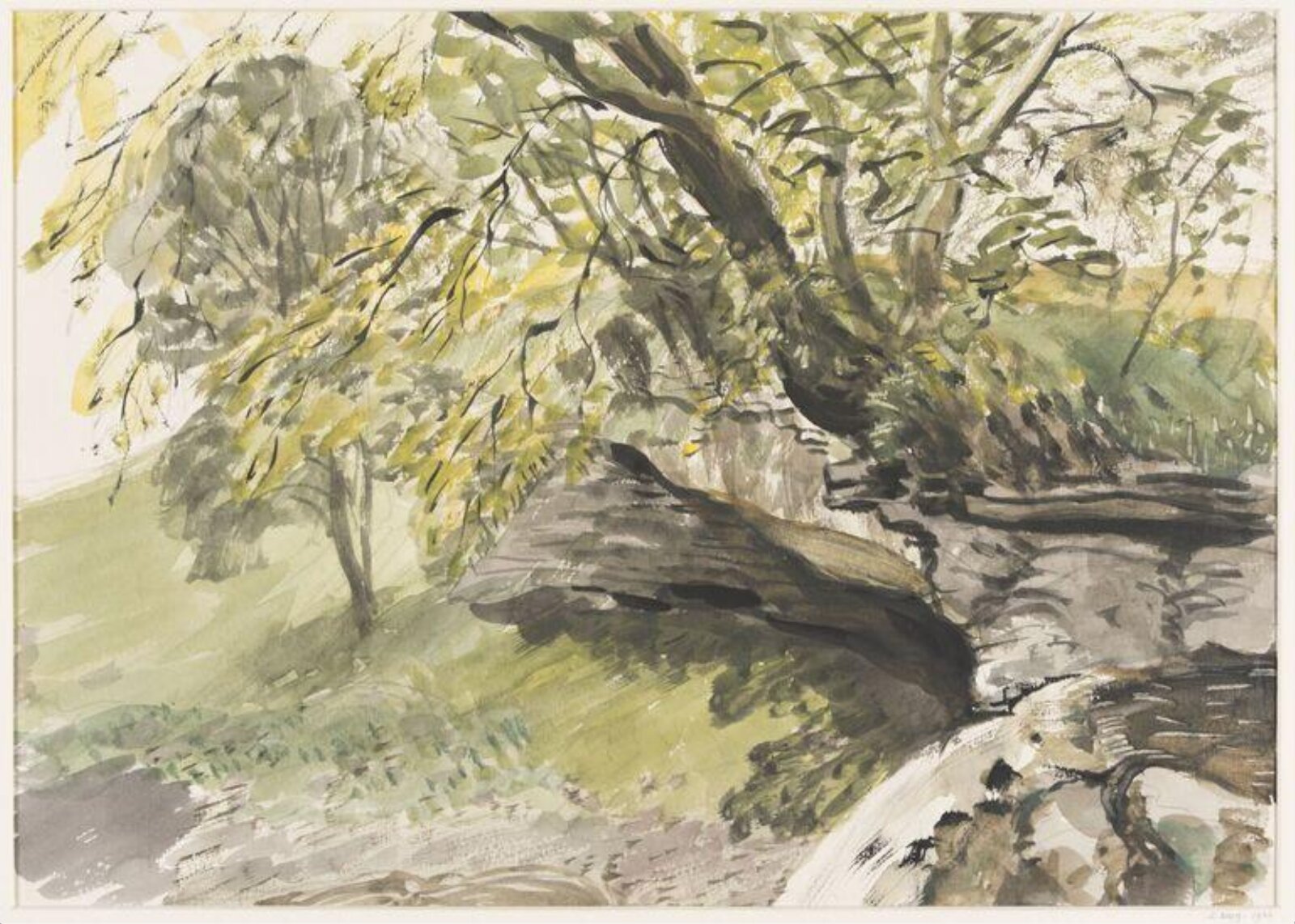 Drawing, W. R. Lethaby, late 19th-early 20th century