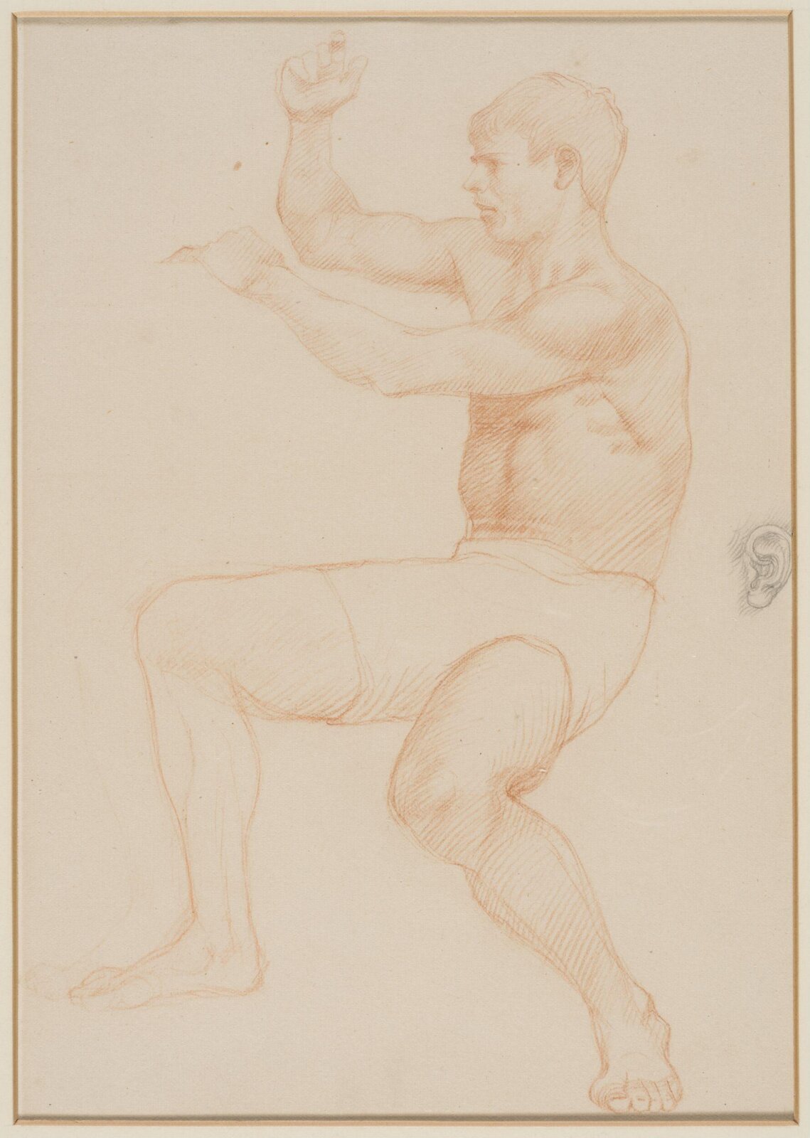 Figure study, Alfred William Rich
