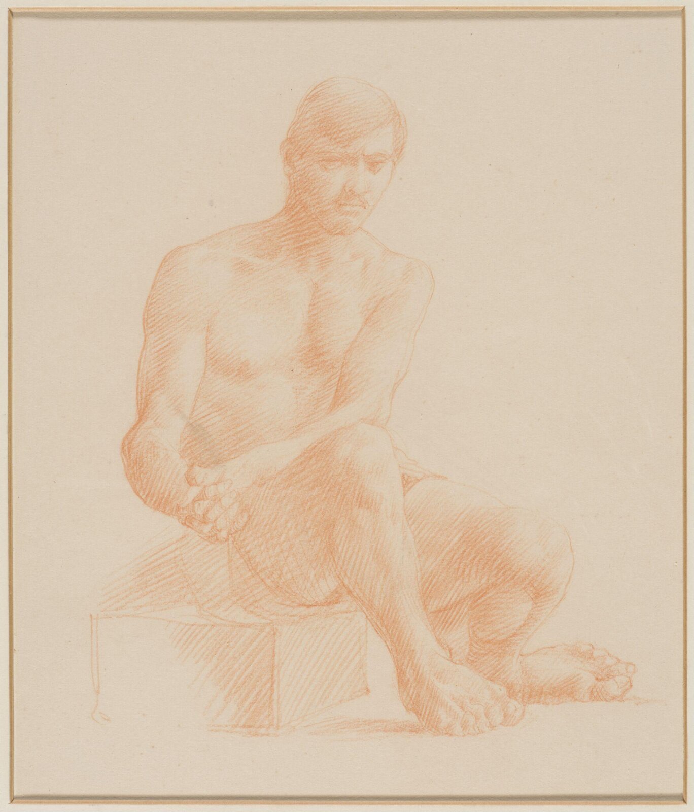 Figure study, Alfred William Rich