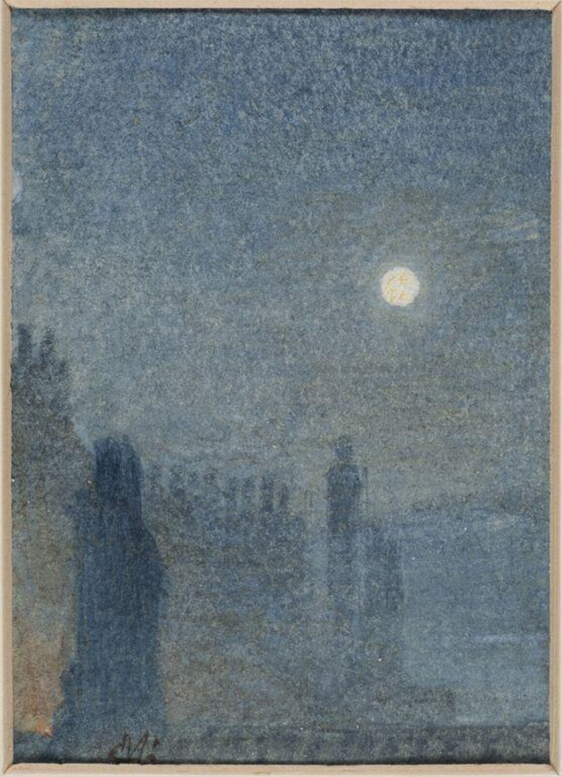 A Castle by Moonlight, 1868