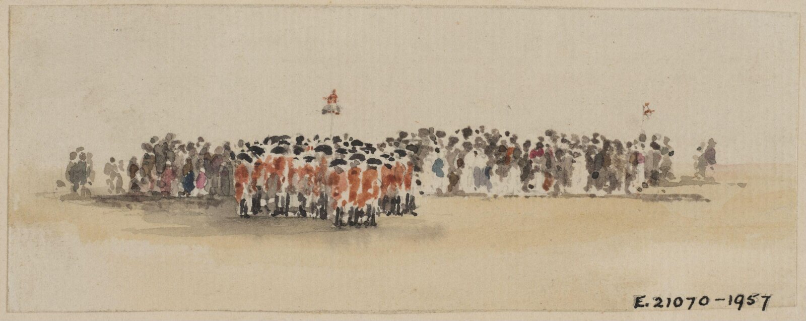 The Parade, Amelia Long, 1807