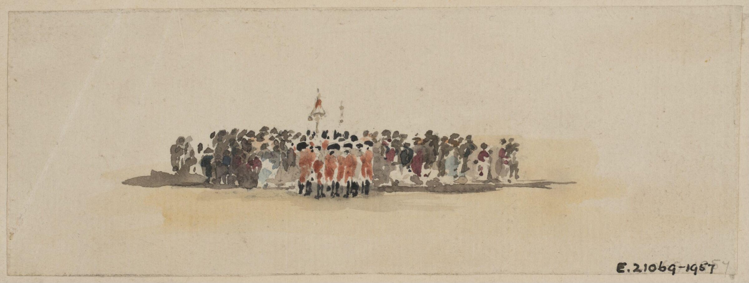 The Parade, Amelia Long, 1807