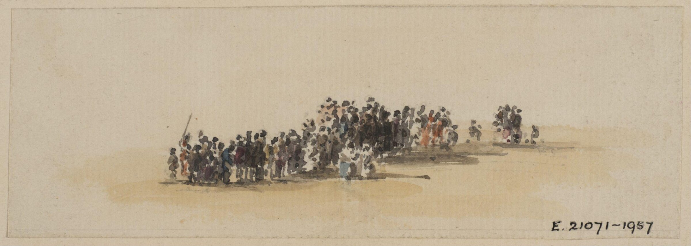 The Parade, Amelia Long, 1807