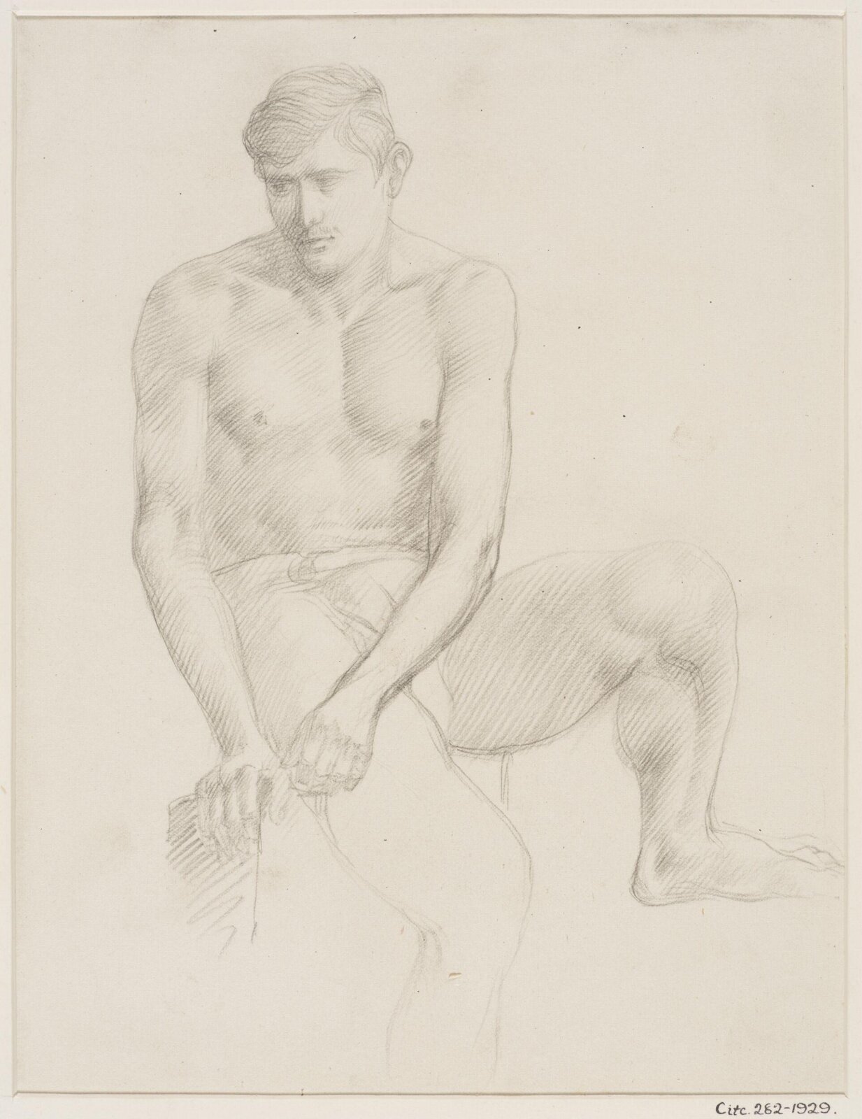 Figure study, Alfred William Rich