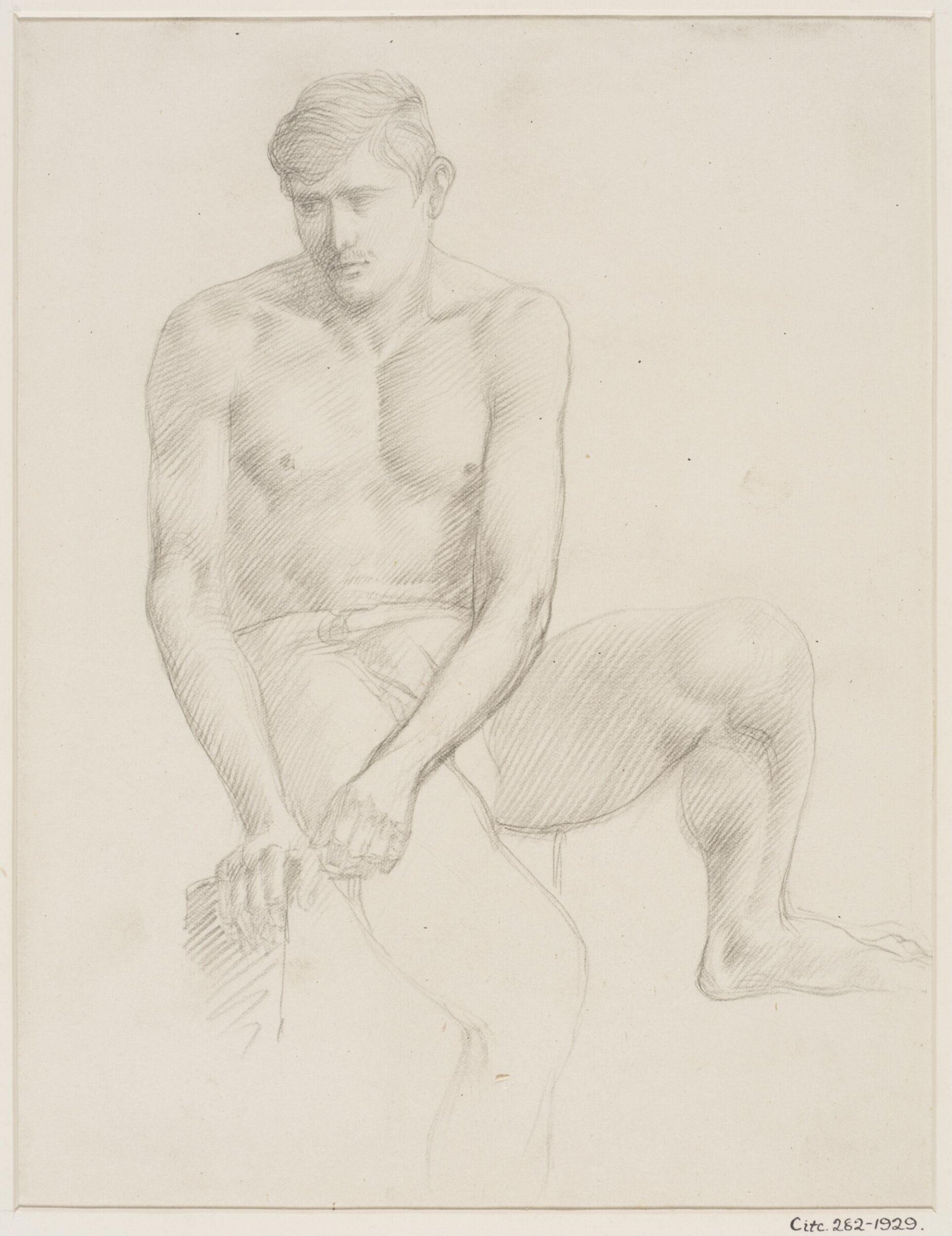 Figure study, Alfred William Rich