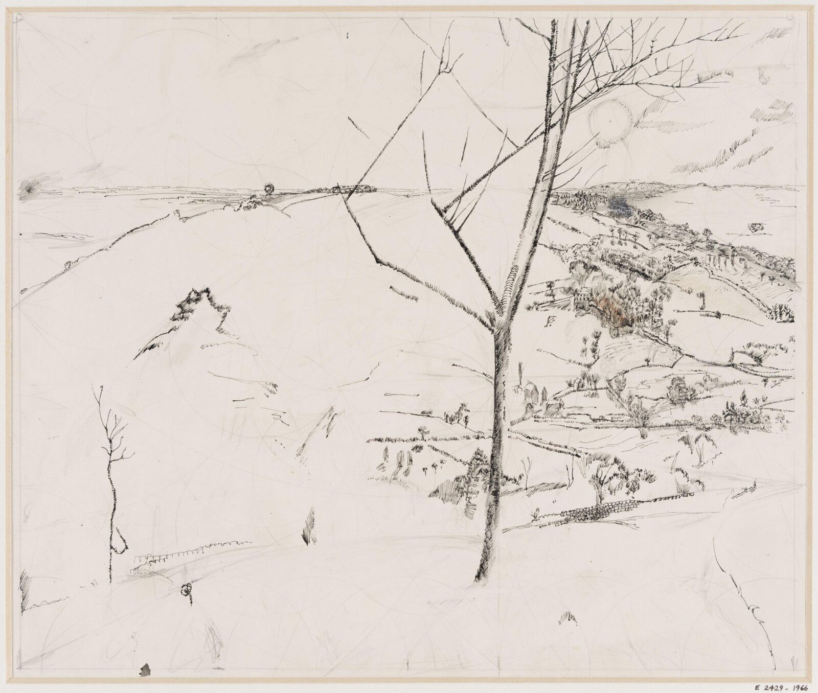 Drawing, Malcolm Midwood Milne, 1924