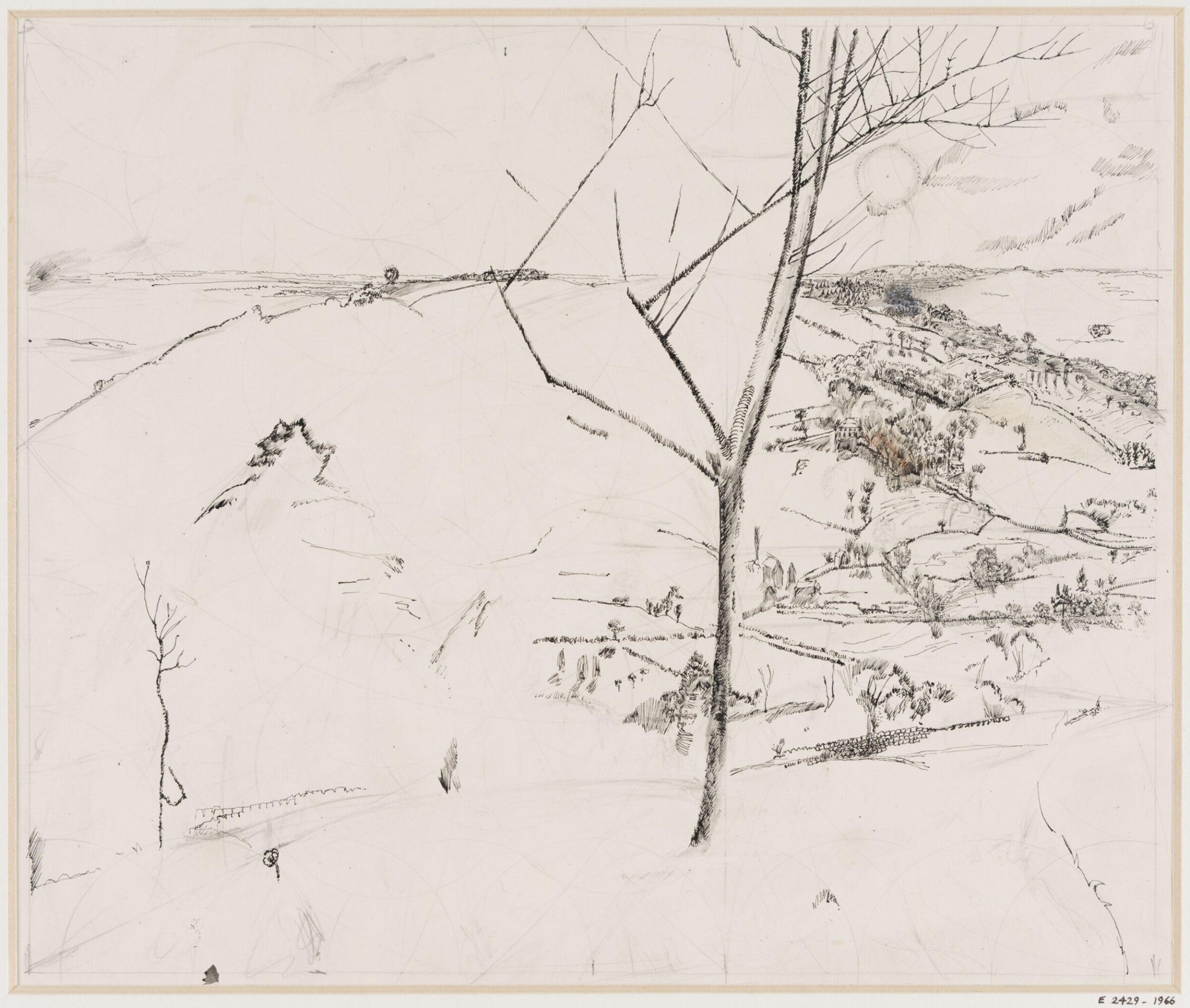 Drawing, Malcolm Midwood Milne, 1924
