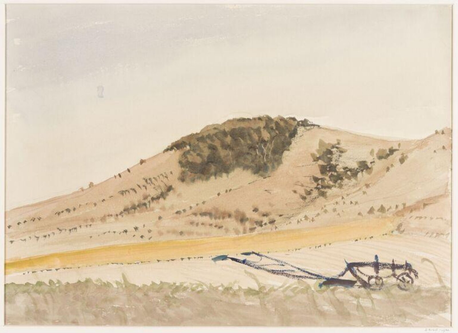 Drawing, W. R. Lethaby, late 19th-early 20th century