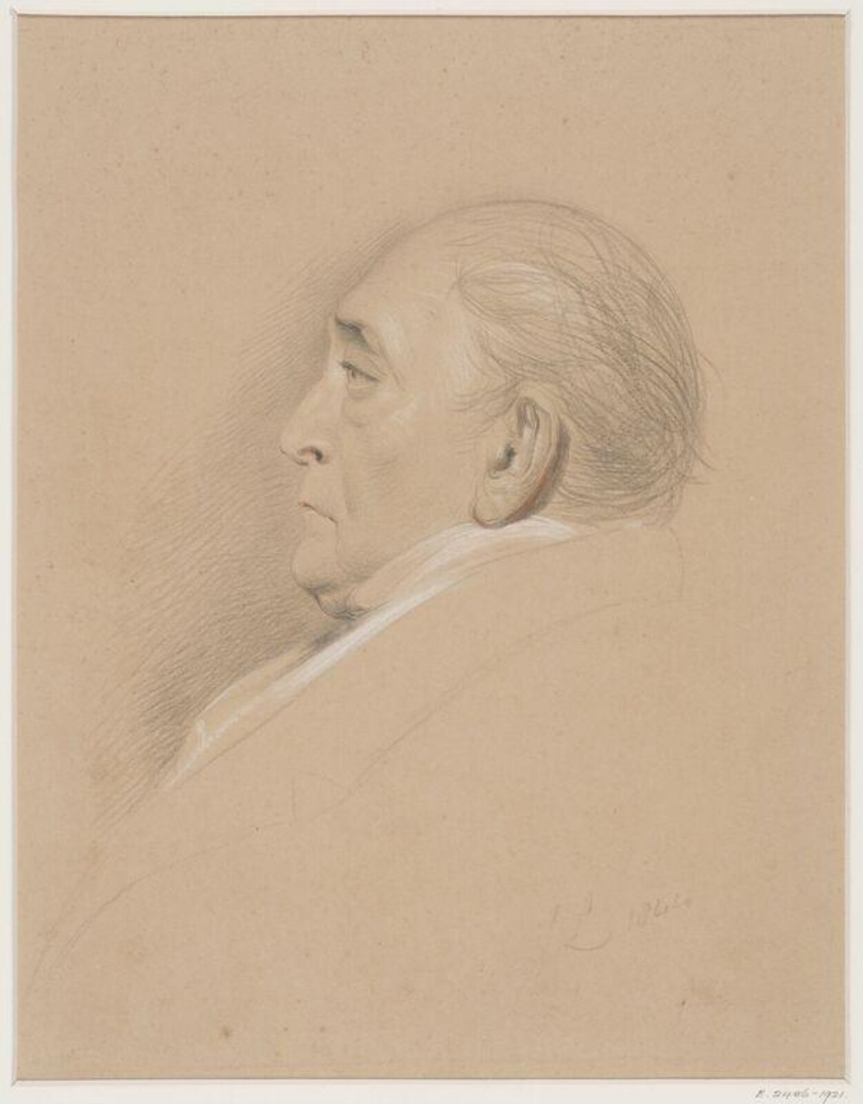 Drawing, John Lilley, 1844