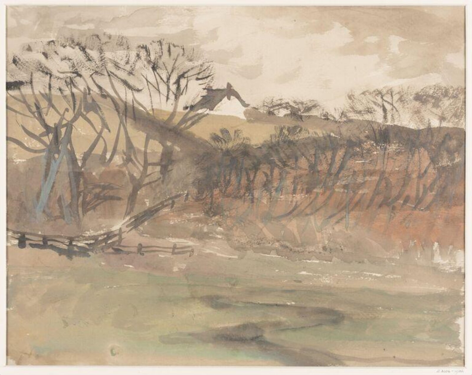 Drawing, W. R. Lethaby, late 19th-early 20th century