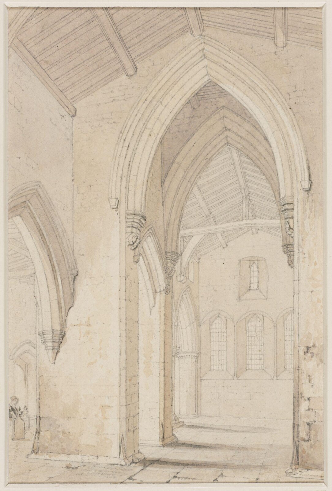 Diston Church, Northampton., Frederick Mackenzie, early 19th century