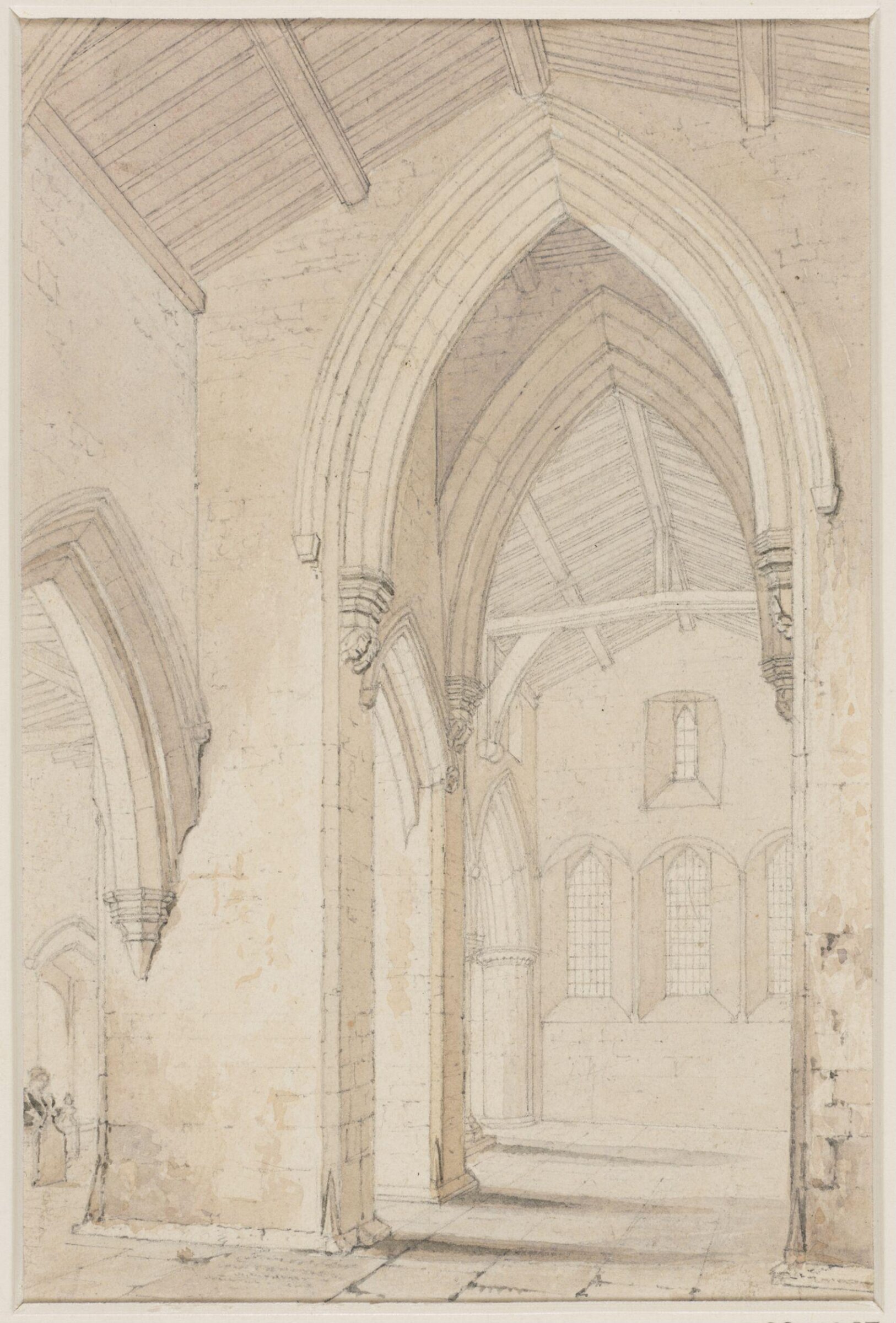 Diston Church, Northampton., Frederick Mackenzie, early 19th century