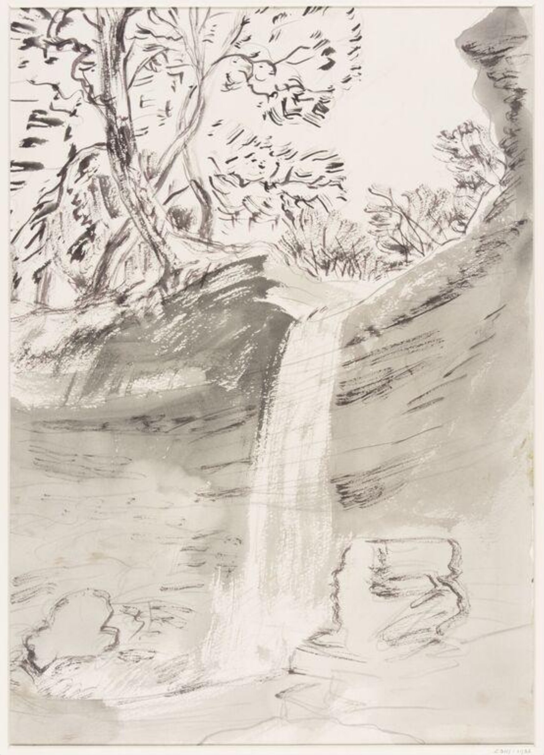 Drawing, W. R. Lethaby, late 19th century - early 20th century