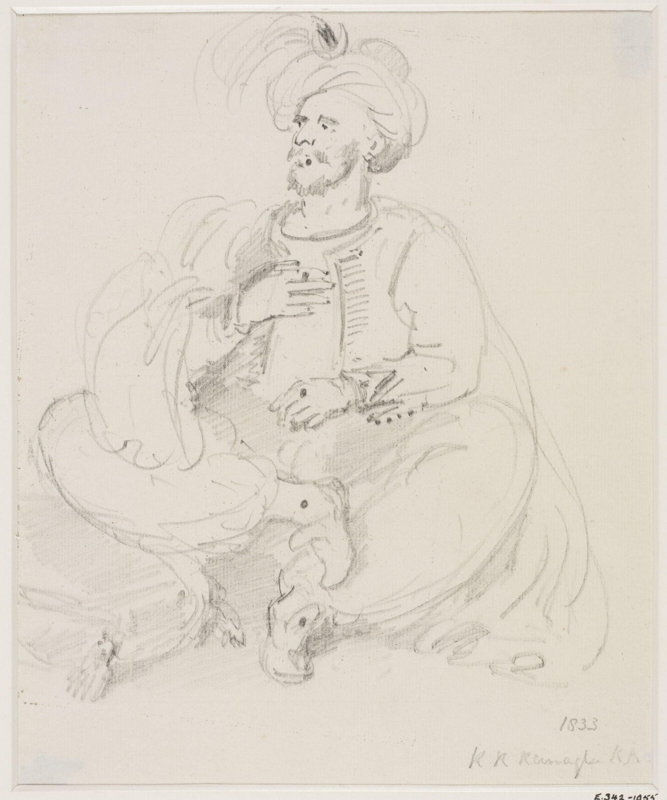 Drawing, Ремси Ричард Рейнагл, 1833